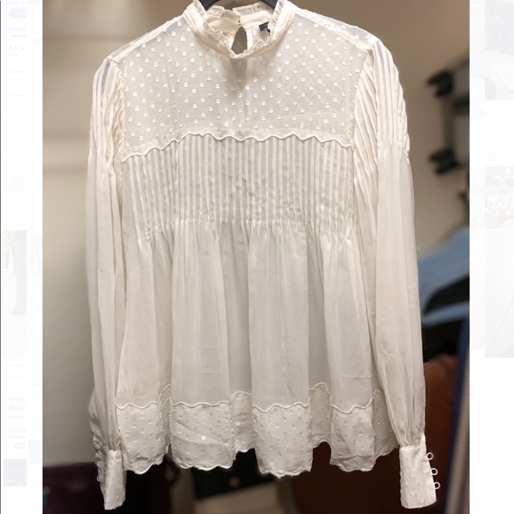 Sheer Chiffon Blouse